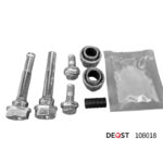 Комплект направляющих тормозного суппорта переднего (направляющая O10 mm, суппорт Aisin Advics Sumitomo) DEQST 108018