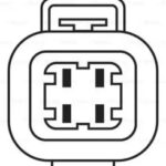 Датчик кислородный 4х-контактный BOSCH 258986627