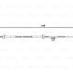 Датчик ABS BOSCH