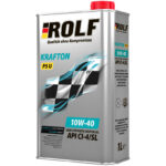 Масло моторное полусинтетическое KRAFTON P5 U 10W40 API SL/CI-4 ACEA E7 1л ROLF