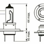 Лампа галогеновая головного света H7 PX26d Xenon Blue 12V 55W Блистер 1шт BOSCH