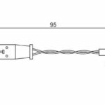Датчик износа тормозных колодок BOSCH