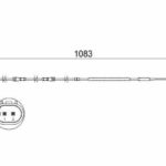 Датчик износа тормозных колодок BOSCH