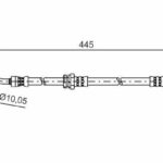 Шланг тормозной BOSCH