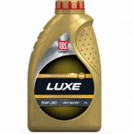 Масло моторное синтетическое Люкс 5W30 API SL/CF ACEA A5/B5 1л LUKOIL 196272
