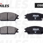 Колодки тормозные передние (без датчика) (Смесь Semi-Metallic) (HYUNDAI ACCENT II, GETZ) (TRW GDB3331) E100003 MILES