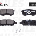 Колодки тормозные задние (без датчика) (Смесь Semi-Metallic) MITSUBISHI LANCER IX 03OUTLANDER 0308 (TRW GDB3341) E110023 MILES