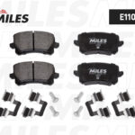 Колодки тормозные дисковые задние MILES E110151