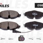 Тормозные колодки дисковые передние (с датчиком износа) MILES E400376