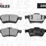 Колодки тормозные задние (без датчика) (Смесь Low-Metallic) (NISSAN PRIMERA P12, RENAULT LAGUNA II, LATITUDE) (TRW GDB1469) E410113 MILES