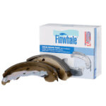 Колодки барабанные задние Lada Vesta, Micra III / Note (E11), Clio III (без ESP) FINWHALE VR812