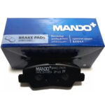 Колодки тормозные задние (без датчика) (HYUNDAI SOLARIS, I30 II, I40, TUCSON (JM), KIA SOUL, RIO III) (TRW GDB3494) MANDO MPK37