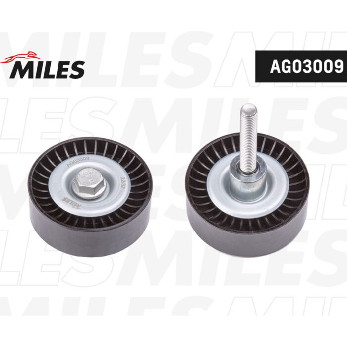 Ролик ремня приводного VAG 1.4/1.6 05- (INA 532034610) MILES AG03009 — изображение 1