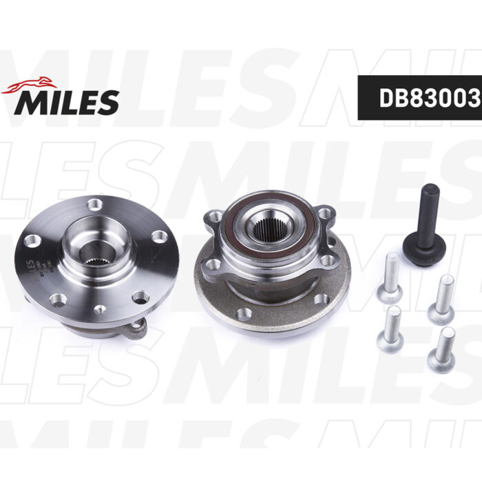 Ступица в сборе с подшипником передняя MILES DB83003 — изображение 1