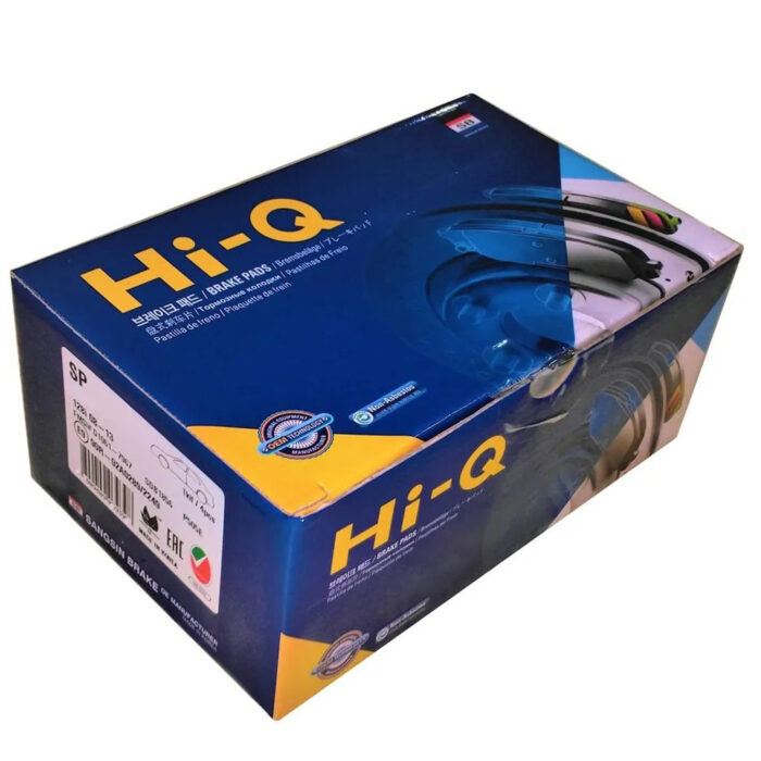 Колодки тормозные дисковые передние Серия:HI-Q NISSAN ALMERA II (N16), NISSAN ALMERA II Hatchback SANGSIN SP1482 — изображение 1