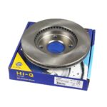 Диск тормозной NISSAN TIIDA передний вент.( диаметр.цент.68мм.) SANGSIN SD4207