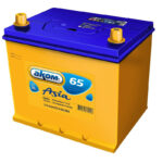 Аккумулятор Akom Asia 65Е 6СТ-65 65Ah 570A [-+] обратная 232x173x225 16.5кг 4607034730918