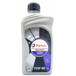 Масло трансмиссионное синтетическое TRANSMISSION Gear 8 75W80 GL-4+ 1л TOTAL 214082