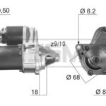 Стартер CHEVROLET AVEO LACETTI LANOS 220001 ERA