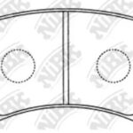 Колодки тормозные дисковые NIBK