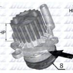 Насос водяной AUDI Q5, VW AMAROK, TRANSORTER V/VI 2.0TDI A-224 DOLZ