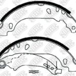 Колодки тормозные барабанные NIBK