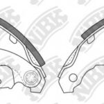 Колодки тормозные барабанные NIBK
