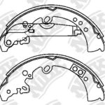 Колодки тормозные барабанные NIBK FN0620