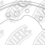 Колодки тормозные барабанные NIBK