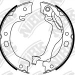 Колодки тормозные барабанные NIBK