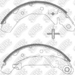 Колодки тормозные барабанные DAEWOO MATIZ 2003 FN11821 NIBK