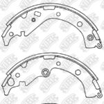 Колодки тормозные барабанные NIBK