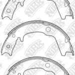 Колодки стояночного тормоза MITSUBISHI LANCER 2003-2008 FN6704 NIBK