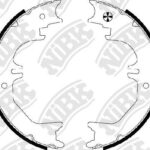 Колодки тормозные барабанные NIBK