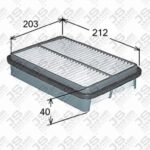 Фильтр воздушный JS ASAKASHI