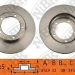 Диск тормозной NIBK