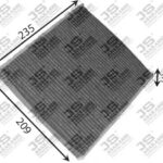 Фильтр салона угольный JS ASAKASHI