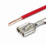 Контакт гнездовой серии 6,3 мм (с фиксацией) обжатый с проводом 1,0 мм? CARGEN AX38501