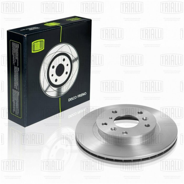 Диск торм. для а/м Mazda 626 (87-) перед. d=264 (DF 270101) TRIALLI — изображение 2