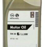 Масло моторное синтетическое DEXOS1 GEN3 5W30 API SN+/RC 1л GENERAL MOTORS