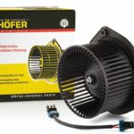Эл.вентилятор отопителя ВАЗ 2123, 2170, 1118 (с хвостом) HOFER