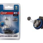 Лампа галогеновая головного света H11 PGJ19-2 +30% 12V 55W Блистер 1шт XENITE