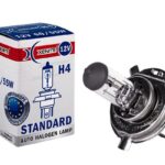 Лампа галогеновая головного света H4 P43t 3200K Standart 12V 60/55W картон 1шт XENITE