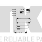 Комплект монтажный тормозных колодок FORD Focus I NK