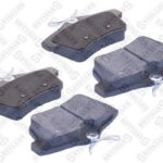 Колодки дисковые задние с антискрип. пластинами Peugeot 3008/5008 STELLOX