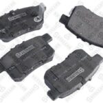 Колодки дисковые задние с антискрип. пластинами Honda Accord all 0 STELLOX