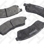 Колодки дисковые задние с антискрип. пластинами Chevrolet Epica 2. STELLOX