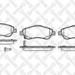 Колодки дисковые п. Honda CR-V 2.0/2.2D/2.4 06> STELLOX