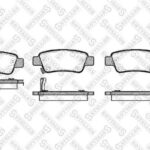 Колодки дисковые з. Honda CR-V 2.0/2.2D/2.4 06> STELLOX