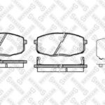 Колодки дисковые п. Hyundai I30, Kia Ceed 1.4i-2.0CRDi 06 STELLOX